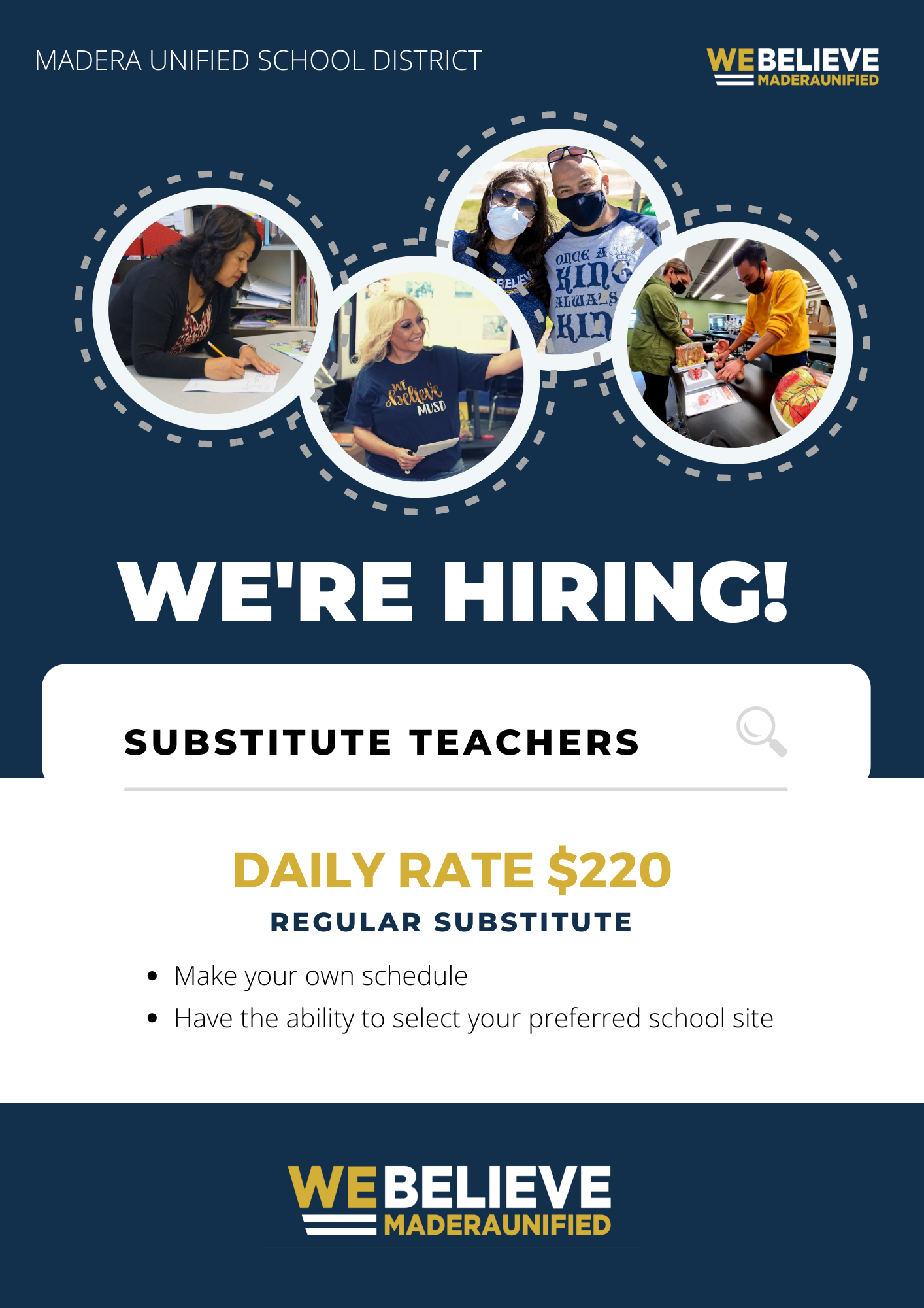 We are hiring